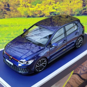 1:18 2021 Volkswagen Golf GTI High Simulation Отлитая под давлением модель автомобиля из металлического сплава, подарочная коллекция автомобилей, декоративная игрушка