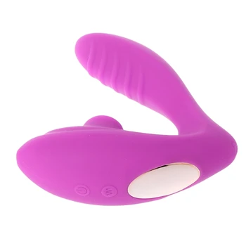 10-частотный женский вибратор, сосущий массажер, носимая стимуляция, USB перезаряжаемая секс-игрушка для взрослых для пар E1YC