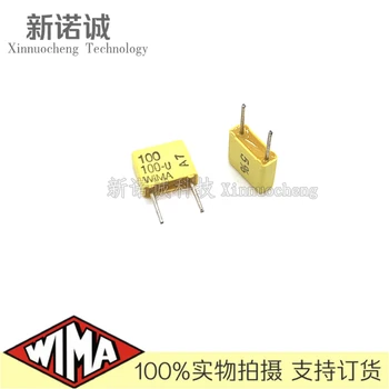 10шт/Немецкий Веймарский конденсатор WIMA 100V 100PF 101 100V 0.0001 МКФ FKC2 Расстояние между ножками 5 мм