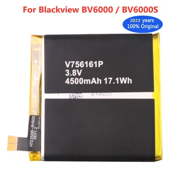 2023 Новый оригинальный аккумулятор для смартфона Blackview BV6000 BV6000S BV 6000 Емкостью 4500 мАч V756161P Перезаряжаемые батареи