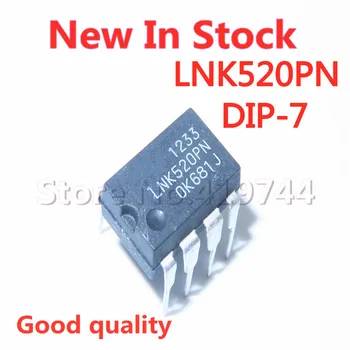 5 шт./лот, 100% качество, чип управления LNK520P, LNK520PN DIP-7, В наличии, новый оригинал