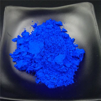 50 г /лот НЕОНОВО-сапфирово-синий Яркий флуоресцентный порошок для лака для ногтей, краски для рисования и печати, Акриловая смола, флуоресцентный пигмент
