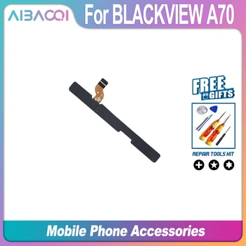 AiBaoQi Новая оригинальная клавиша включения/выключения + регулировки громкости FPC Кнопка увеличения/уменьшения гибкого кабеля FPC для телефона Blackview A70
