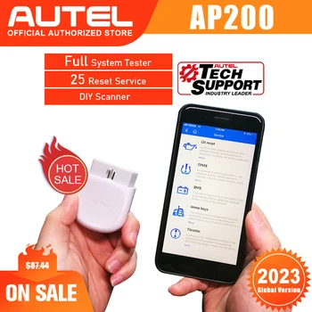 Autel AP200 Bluetooth-совместимый Сканер OBD2 Automotivo Tool Считыватель Полного Системного Кода Автомобильный Диагностический Инструмент