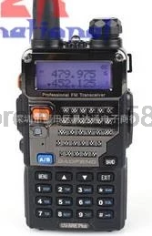 dhl или ems 20шт BAOFENG UV-5RE + плюс Двухдиапазонное двустороннее радио 136-174 /400-520 МГц + Бесплатный наушник