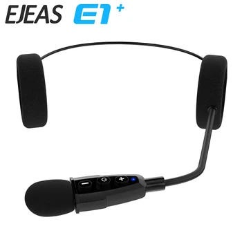 EJEAS E1 + Гарнитура для мотоциклетного шлема Мото шлем Беспроводные наушники Bluetooth динамик для наушников