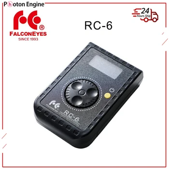 Falcon Eyes RC-6 Портативный Пульт Дистанционного Управления Поворотным Управлением для Светодиодного Фото-Видео Освещения RX-12TD RX-18TD и SO-28TD/48TD/68TD Мягкий Свет