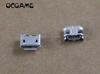 OCGAME 10 шт./лот мини-5-контактный разъем USB с длинным контактом, разъем usb-зарядного устройства, 5-контактный разъем для беспроводного контроллера PS4