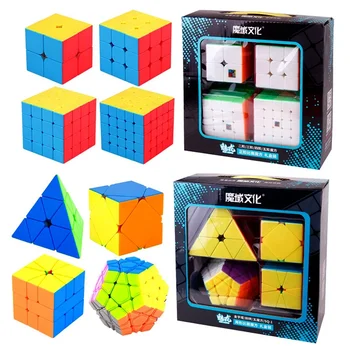 [Picube] MoYu Cubes Meilong 2345 Подарочная Коробка Профессиональный Волшебный Куб 2x2 3x3 4x4 5x5 Скоростной Куб Головоломка Cubo Magico Развивающая Игрушка
