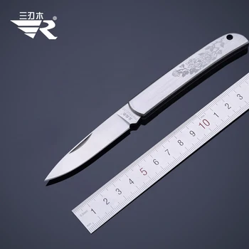 Sanrenmu 7065 Карманный EDC Складной нож Инструменты БЕЗ ЗАМКА