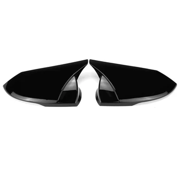 Автомобиль M Style Глянцевая Черная накладка на зеркало заднего вида, крышки боковых зеркал на 2021 2022 годы