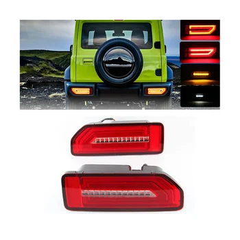 Автомобильный светодиодный задний фонарь с отражателем для JIMNY 2019-2021 Задний фонарь заднего стояночного тормоза Flow Turn