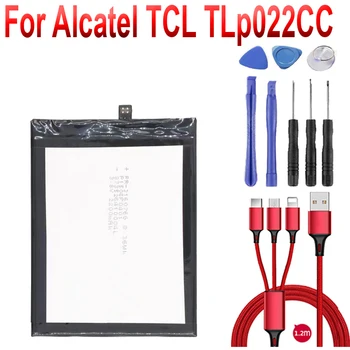 Аккумулятор для Alcatel TCLTLp022CC с батареей modelTLp022CC + USB-кабель + набор инструментов