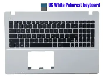 Американская Белая клавиатура с подставкой для рук для Asus R510V R510L R510J R510W R510C P550L P550C