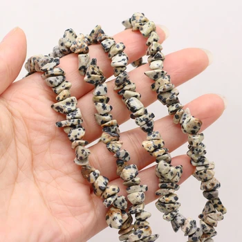 Бусины из гравия неправильной формы, натуральный камень Даматион, Яшма, рассыпчатые бусины для изготовления ювелирных изделий, изысканные ожерелья 16 дюймов