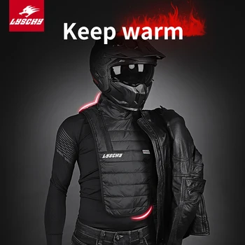 Водонепроницаемый Зимний Удлиненный шарф, утепляющий шею, утепляющий флис, Длинный нагрудный нагрудник для катания на лыжах, мотоцикле, Сноуборде, верховой езде
