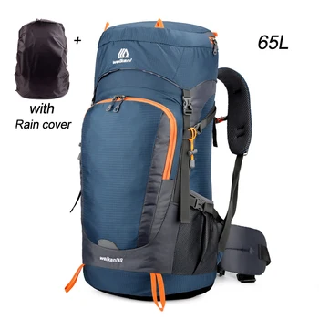 Водонепроницаемый туристический рюкзак объемом 65 л для путешествий, походов на открытом воздухе, большие многофункциональные школьные сумки для девочек-подростков, рюкзак