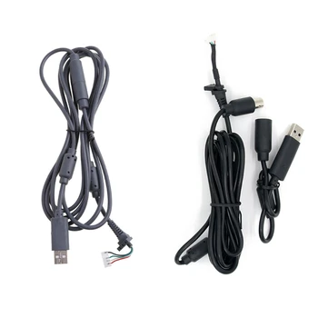Высококачественный USB-4-контактный кабель для замены шнура + переходника для Xbox 360 Аксессуары для проводного контроллера