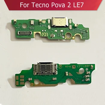 Док-станция для USB-порта зарядного устройства для запасных частей для зарядного гибкого кабеля TECNO POVA 2 LE7.