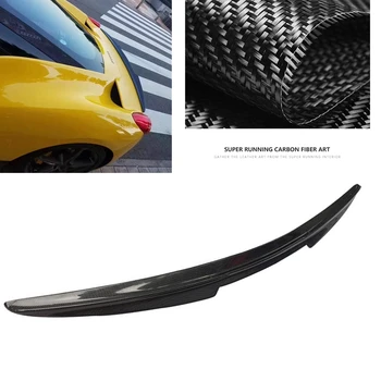 Задний спойлер из углеродного волокна, выступ Крыла, задняя дверь, Накладка на крышку багажника, сплиттер для Ferrari 458 Italia Spider