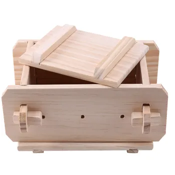 Инструмент для формования тофу Съемная Деревянная коробка для пресса Набор пресс-форм для приготовления тофу на домашней кухне своими руками