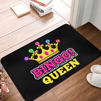 Коврик для входной двери Bingo Queen, противоскользящий наружный водонепроницаемый коврик, коврик для входа в кухню, спальню, ковер