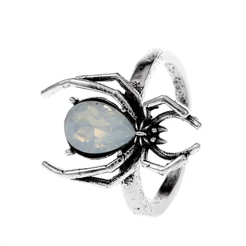 Кольца с имитацией паука в стиле ретро для женщин, Винтажное Регулируемое открывающееся кольцо в форме паука, подарок для подруг, Ювелирный тренд 2023