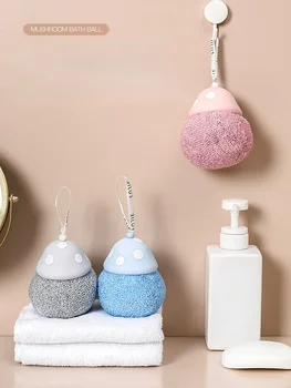 Креативная домашняя уборка ванной комнаты большой шарик для ванны никогда не рассеивается цветочный скраб для ванны набор полотенец для взрослых и детей