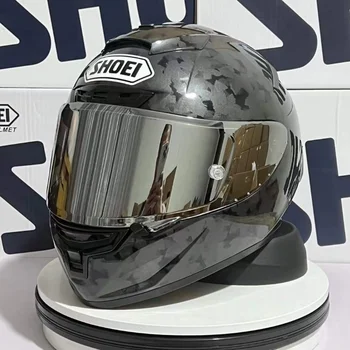Мотоциклетный шлем X-Spirit III с имитацией углеродного волокна, шлем X-Fiven Red Ant, спортивный гоночный шлем, мотоциклетный шлем