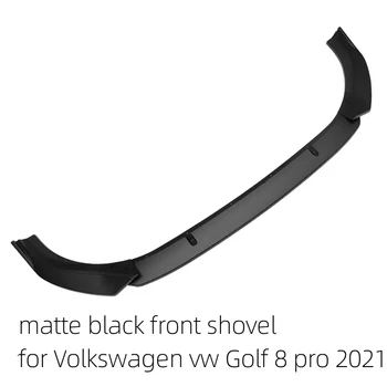 Обвес передней лопаты из ABS Marterial для Volkswagen vw Golf 8 pro Rline, автомобильные аксессуары в стиле 2021