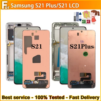Оригинал для Samsung Galaxy S21 Lcd G991 G990F/DS Дисплей С Сенсорным Экраном Дигитайзер Для Samsung S21 Plus LCD G996 G9960 G996F