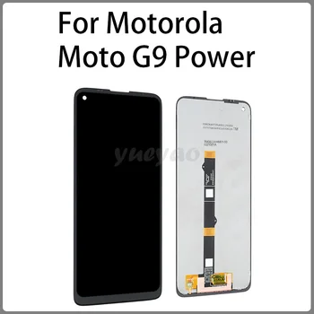 (Оригинал) ЖК-дисплей с сенсорным экраном, дигитайзер в сборе, запасные части для Motorola Moto G9 Power