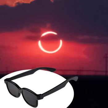 Очки Eclipse с защитой от ультрафиолета, солнцезащитные очки, безопасные для просмотра затмений, Eclipse Viewer для кемпинга на открытом воздухе, пеших прогулок, путешествий, скалолазания
