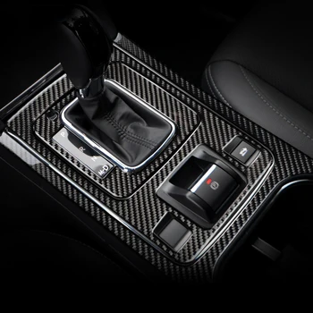 Панель Автомобильного Стакана Shift Panel Decor Защитная Наклейка Из Углеродного Волокна Автоаксессуары Для Subaru Outback BS 2015-19 Legacy BN BS 2016-18