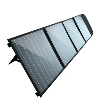 Панель солнечных батарей 100 Вт 18 В Портативная складная панель солнечных батарей Солнечное зарядное устройство для аварийного питания для кемпинга и путешествий на открытом воздухе