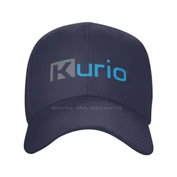 Повседневная джинсовая кепка с графическим принтом Kurio, вязаная шапка, бейсболка