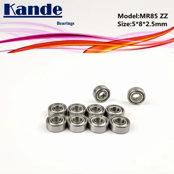 Подшипники Kande 10шт MR85ZZ 5x8x2.5 MR85 миниатюрный шарикоподшипник MR85 ZZ