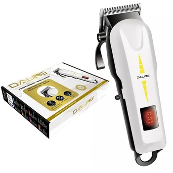 Профессиональный аккумуляторный триммер для волос для мужчин, Электрическая мощная машинка для стрижки бороды и волос, перезаряжаемый комплект для стрижки волос