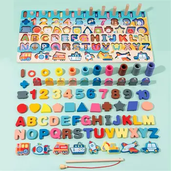 Сенсорная игрушка в форме буквы 4XBD для детского сада 2/3 Favor для малышей
