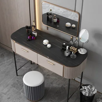 Современные комоды Домашний туалетный столик Модный шкаф для хранения в спальне туалетный столик для макияжа Мебель для стола Белый стол