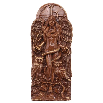 Статуя древней викканской богини, Алтарная скульптура, Статуя греческой богини, мифологические статуэтки Матери-Земли Гайи для языческого дома