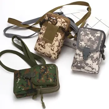 Тактический Оксфордский чехол Molle, поясная сумка, мужская маленькая карманная военная поясная сумка, сумка для телефона, дорожные походные сумки