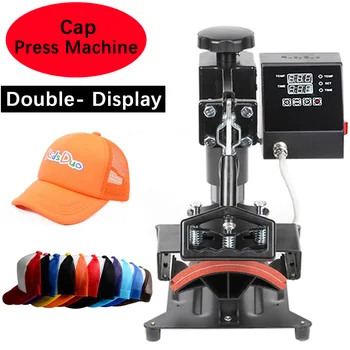 Термопресс-машина для кепки, сублимационный принтер, цифровая печатная машина для кепки с отводом тепла, персонализированная бейсбольная кепка