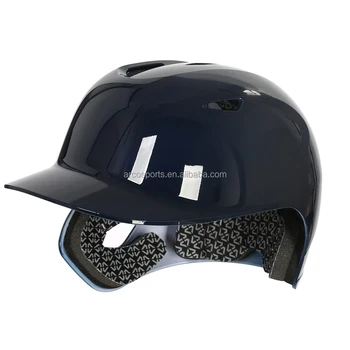 Шлем для левши с одним ухом ARH026 Mach Глянцевый черный бейсбольный шлем для софтбола