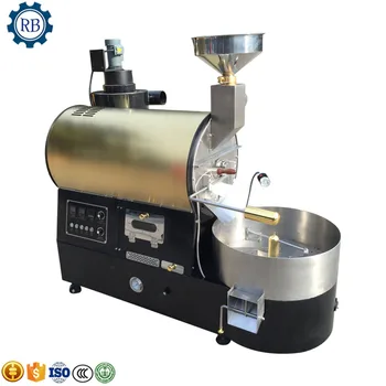 Электрическая машина для обжарки кофе весом 10 кг, Коммерческая Профессиональная машина для обжарки кофейных зерен 220 В/380 В