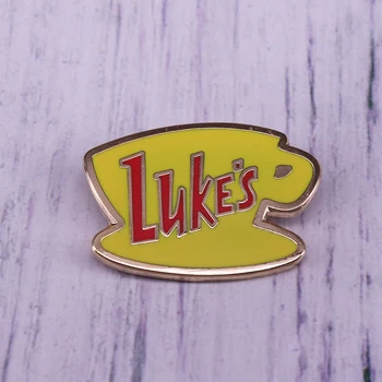 Эмалированная булавка Gilmore Girls Luke's Diner
